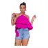 Cropped Babado Blusa Bata Camadas Amarrar Frente Única Moda