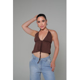 Cropped Batinha De Verao