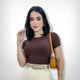 Cropped Blusa Blusinha Feminina