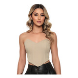 Cropped Blusa Feminina Amarracao