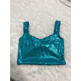 Cropped Blusa Regata Paeta