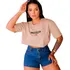 Cropped Blusinha Feminina  Algodão  Brooklyn 99 Bordado
