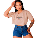Cropped Blusinha Feminina Algodao