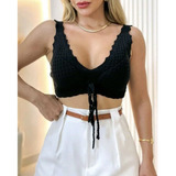 Cropped Blusinha Feminino Regata