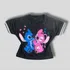 Cropped Blusinha Infantil Juvenil Stitch E Angel 6 Ao 16