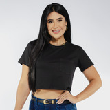 Cropped Camiseta Blusinha Feminina