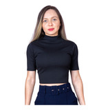 Cropped Camiseta Feminino Mini