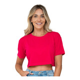 Cropped Camiseta Feminino Tshirt