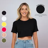 Cropped Camiseta Feminino Tshirt