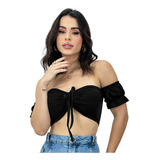 Cropped Ciganinha Ombro A