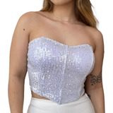 Cropped Corset Paete Com