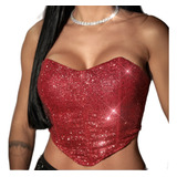 Cropped Corset Sereia Glitter