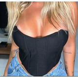 Cropped Corset Tomara Que