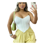 Cropped Corset Tomara Que