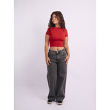 Cropped Costas Nua Aberta