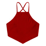 Cropped Curto Justo Amarracao