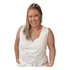 Cropped De Tricoline Tipo Regata Rochele