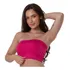 Cropped Faixa Tomara Que Caia Feminino Akira Fitness