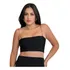 Cropped Feminino Alçinha Fina Sem Bojo Top Faixa Reto