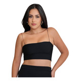 Cropped Feminino Alcinha Fina