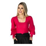 Cropped Feminino Blusinha Lancamento