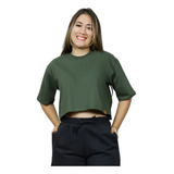 Cropped Feminino Blusinha Soltinha