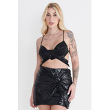 Cropped Feminino Borboleta Paete