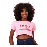 Cropped Feminino College 1997