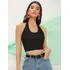 Cropped Feminino Curto Casual Estiloso Moderno Fashion