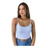 Cropped Feminino Gringo Regata Alcinha Blusinha Blogueirinha