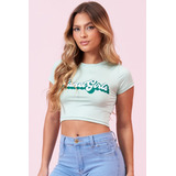 Cropped Feminino Groovy Logo