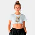 Cropped Feminino Gu5 Corgi Filhote Fofo