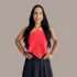 Cropped Feminino Lenço Com Amarração Atrás Perfeito Caimento