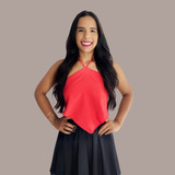 Cropped Feminino Lenco Com