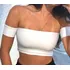Cropped Feminino Ombro A Ombro Fashion Estiloso Festa
