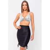 Cropped Feminino Paete Detalhe