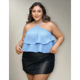 Cropped Feminino Plus Size