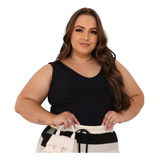 Cropped Feminino Plus Size