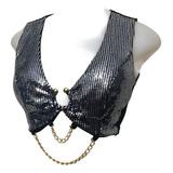 Cropped Feminino Regata Com