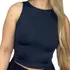 Cropped Feminino Regata Modelo Nadador Suplex Sofisticado