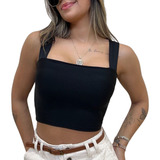 Cropped Feminino Top Blusinha