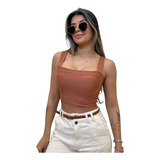 Cropped Feminino Top Blusinha