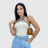 Cropped Feminino Trico Tricot