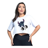 Cropped Feminino Tshirt Blusa