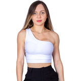 Cropped Feminino Um Ombro