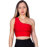 Cropped Feminino Um Ombro