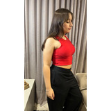 Cropped Forro Duplo Regata