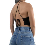 Cropped Frente Unica Com