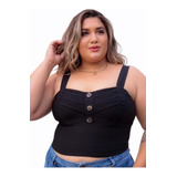 Cropped Gg Plus Size