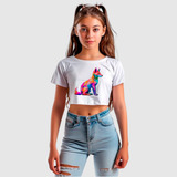 Cropped Infantil Menina Sf5